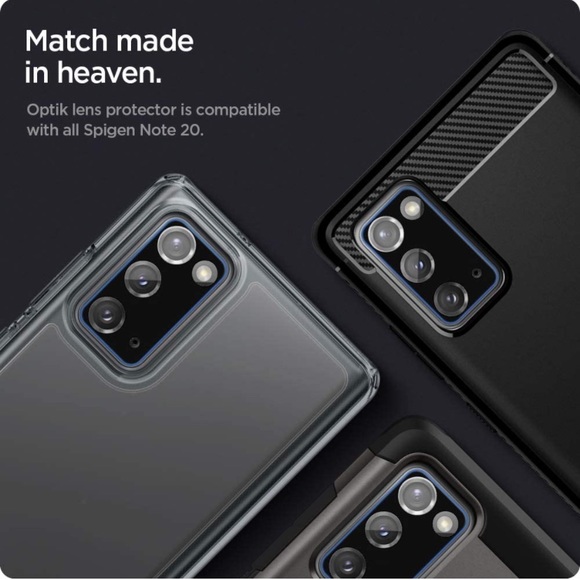 Spigen Camera lens Screen Protector 
Glass designed for Galaxy Note 20 [2 Pack] - Picture 5 of 6